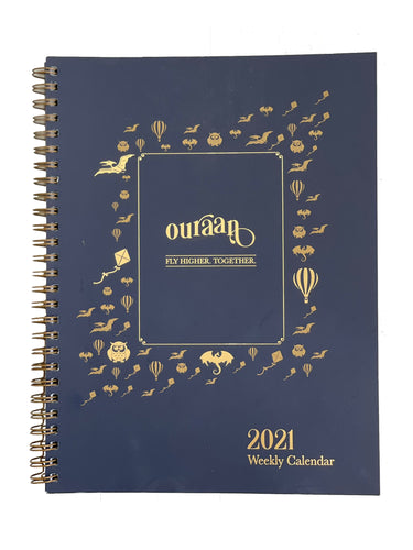 Ouraan Weekly Calendar 2021
